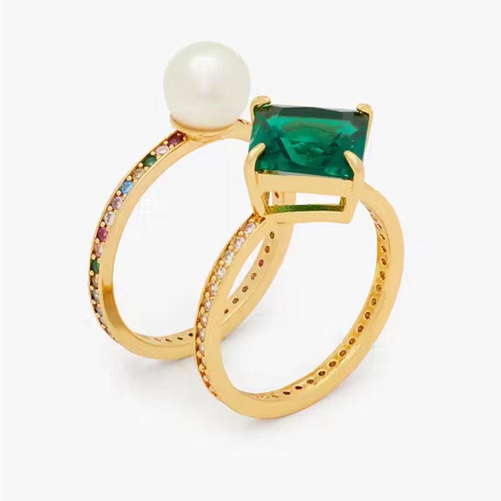 Kate Spade Candy Shop Ring Set - Size 6 (NWT) - Picture 3 of 3